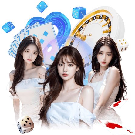 Live baccarat dealer studio on luckywin with multi-camera feed